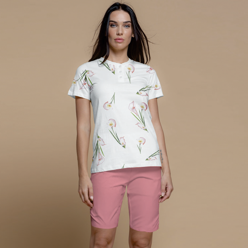 Pigiama Donna estivo kissimo biancaluna d21006 Kissimo Biancaluna