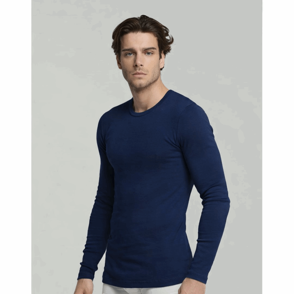 Maglia termica Uomo manica lunga girocollo Kissimo WM 441 Kissimo Biancaluna
