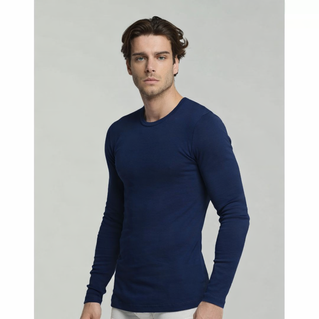 Maglia termica Uomo manica lunga girocollo Kissimo WM 441 Kissimo Biancaluna