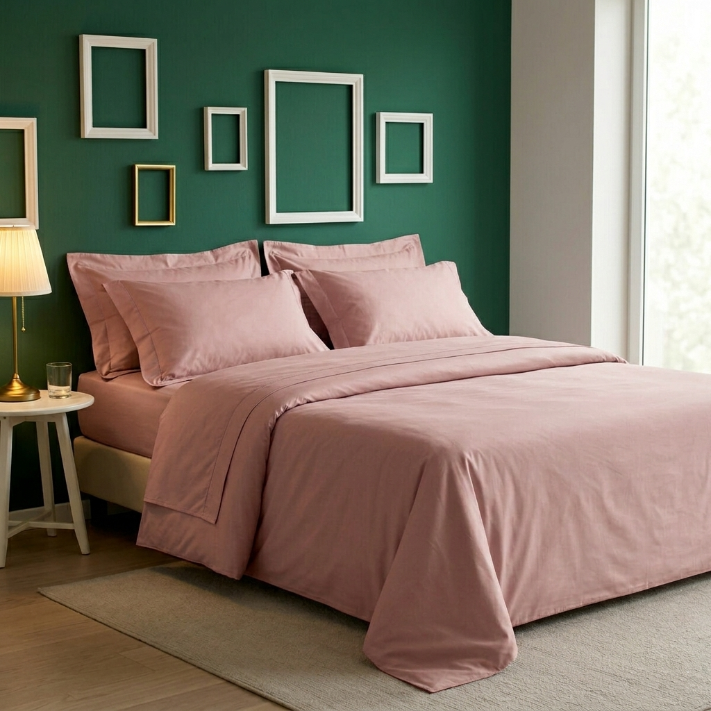 Lenzuola Matrimoniale in Percalle Rebecca home Rebecca Home