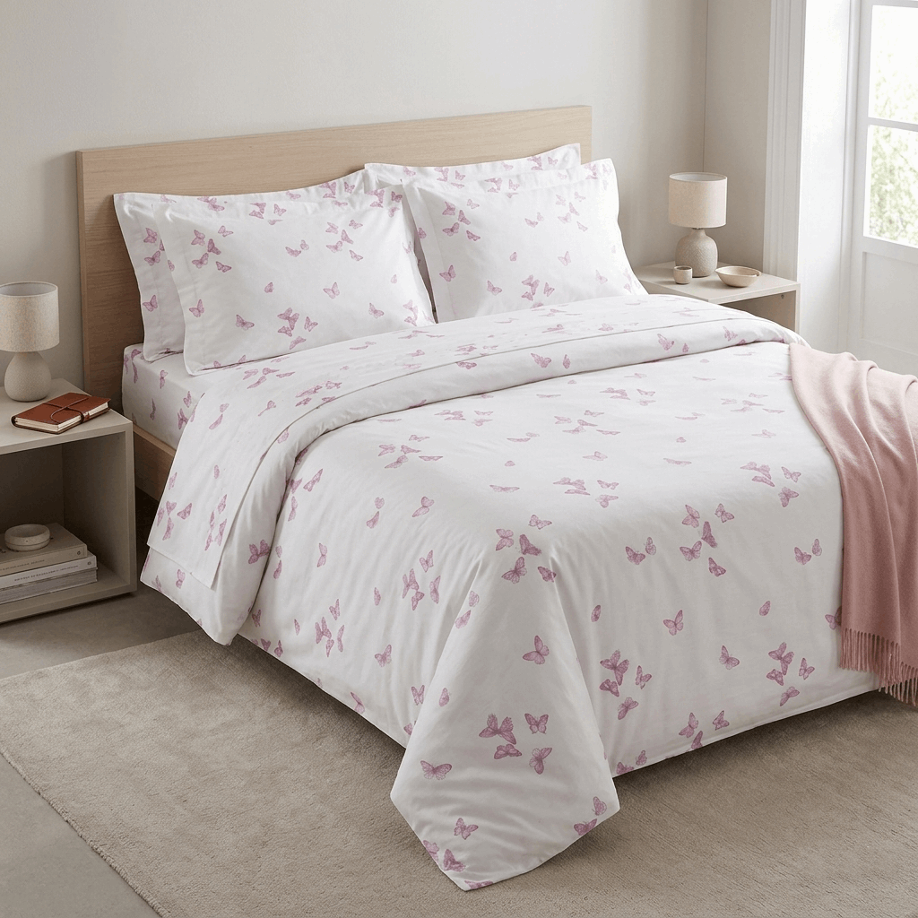 lenzuola percalle matrimoniale rebecca home