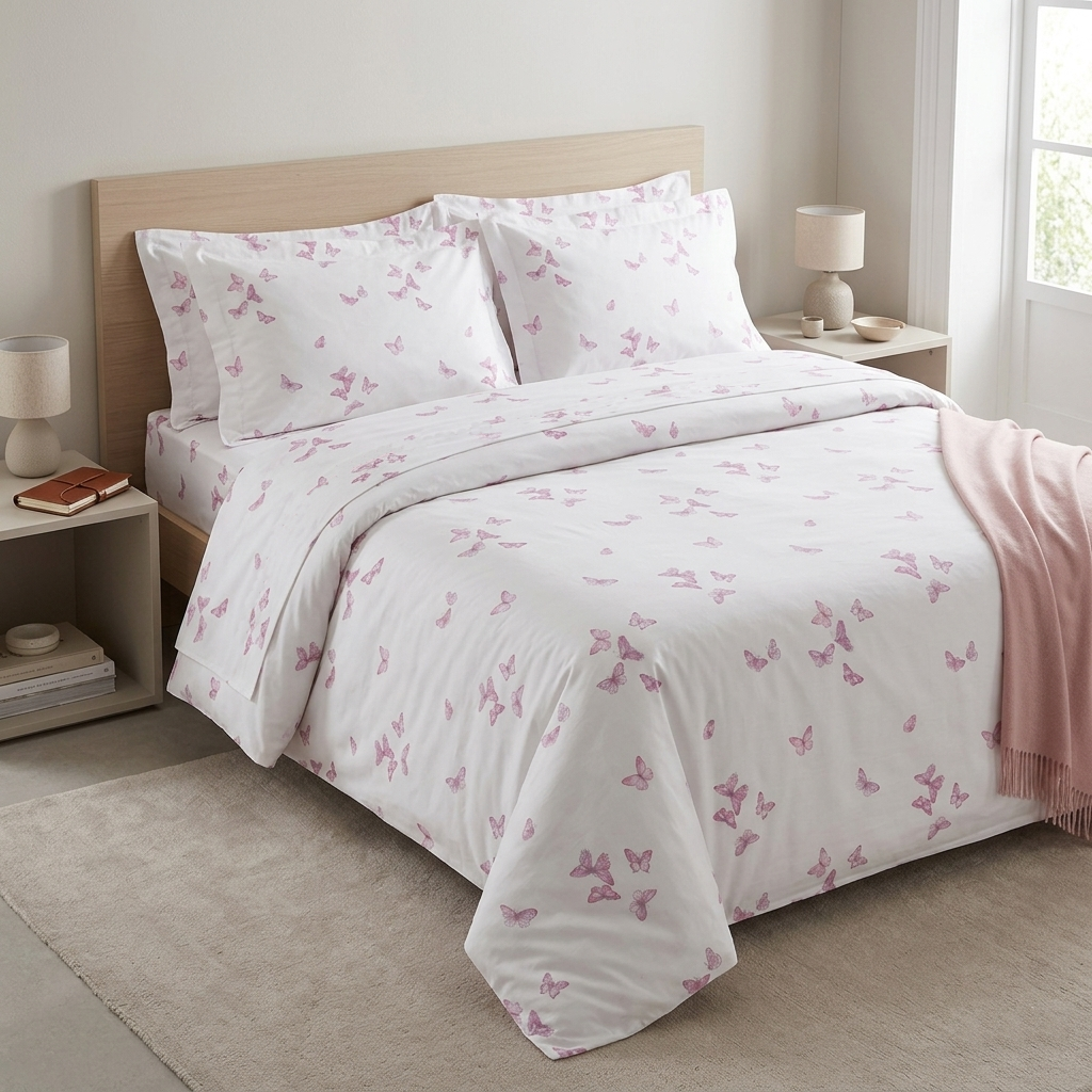 lenzuola percalle matrimoniale rebecca home