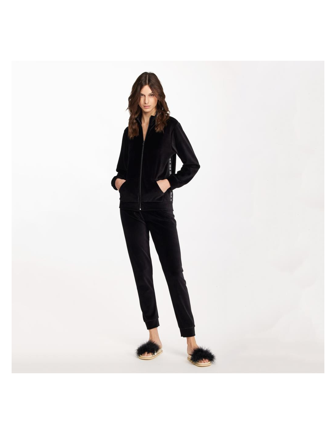 Tuta homewear donna caldo cotone Liu Jo DL0011 Liu Jo