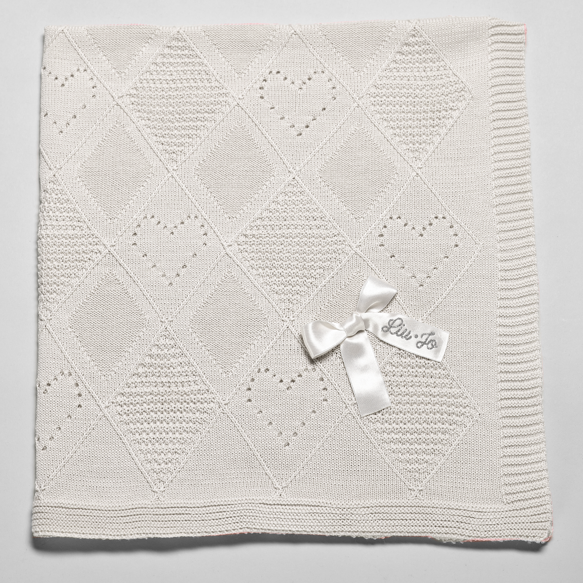 Copertina neonato invernale Liu jo baby art. Love in Lana BL564B Liu Jo