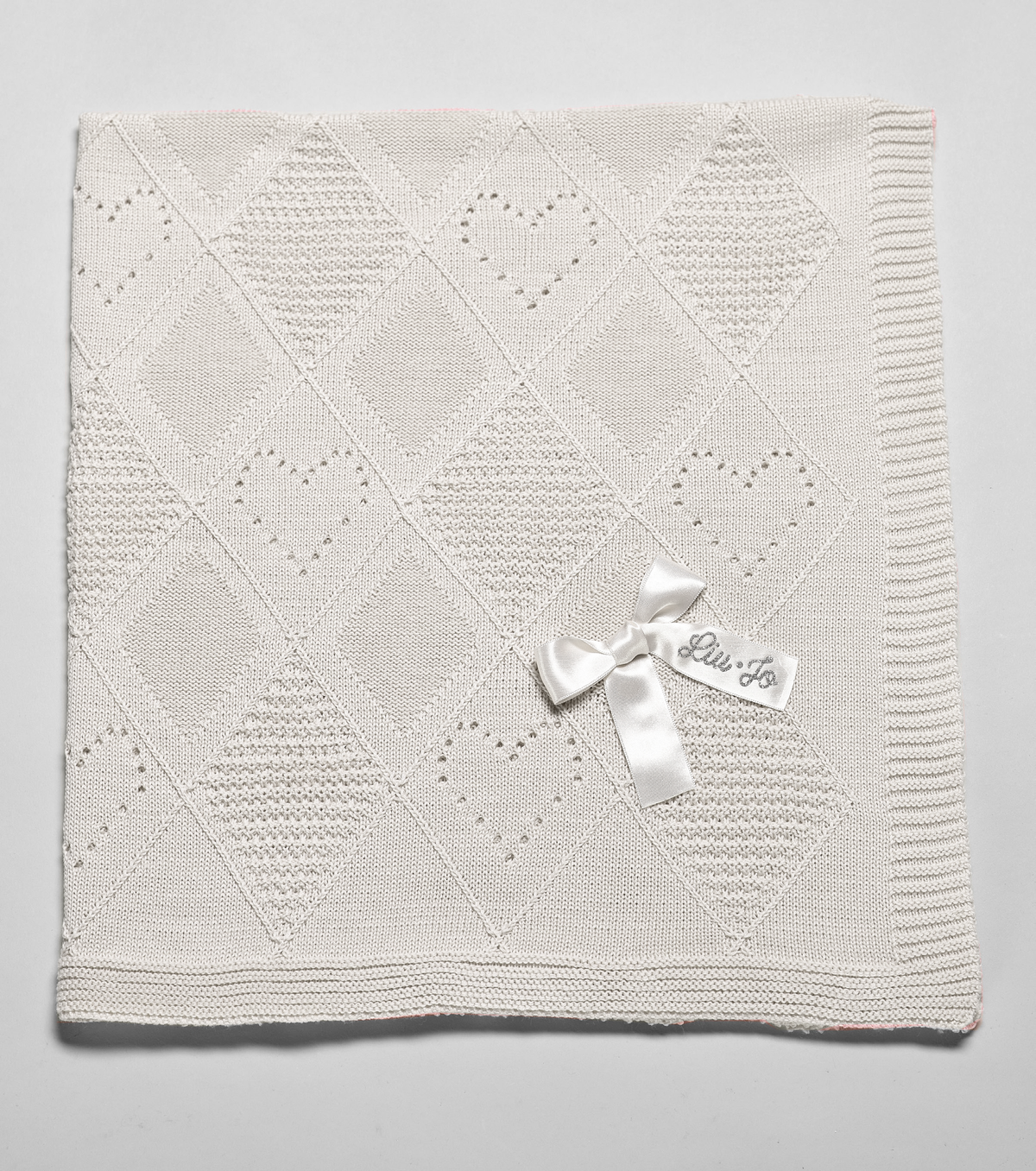 Copertina neonato invernale Liu jo baby art. Love in Lana BL564B Liu Jo