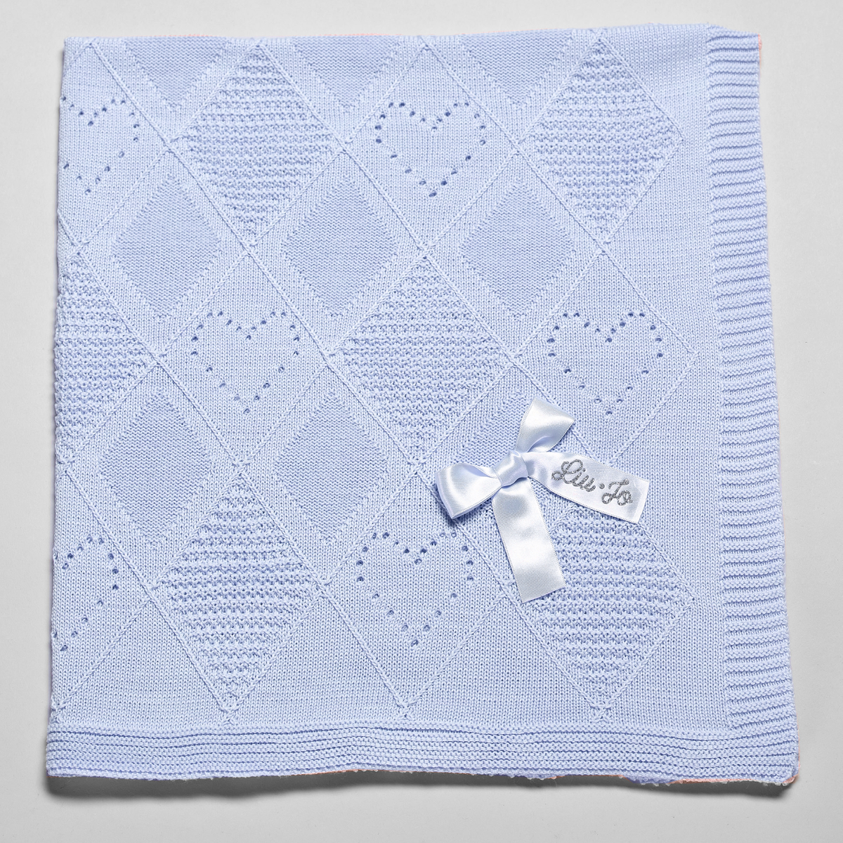 Copertina neonato invernale Liu jo baby art. Love in Lana BL564B Liu Jo