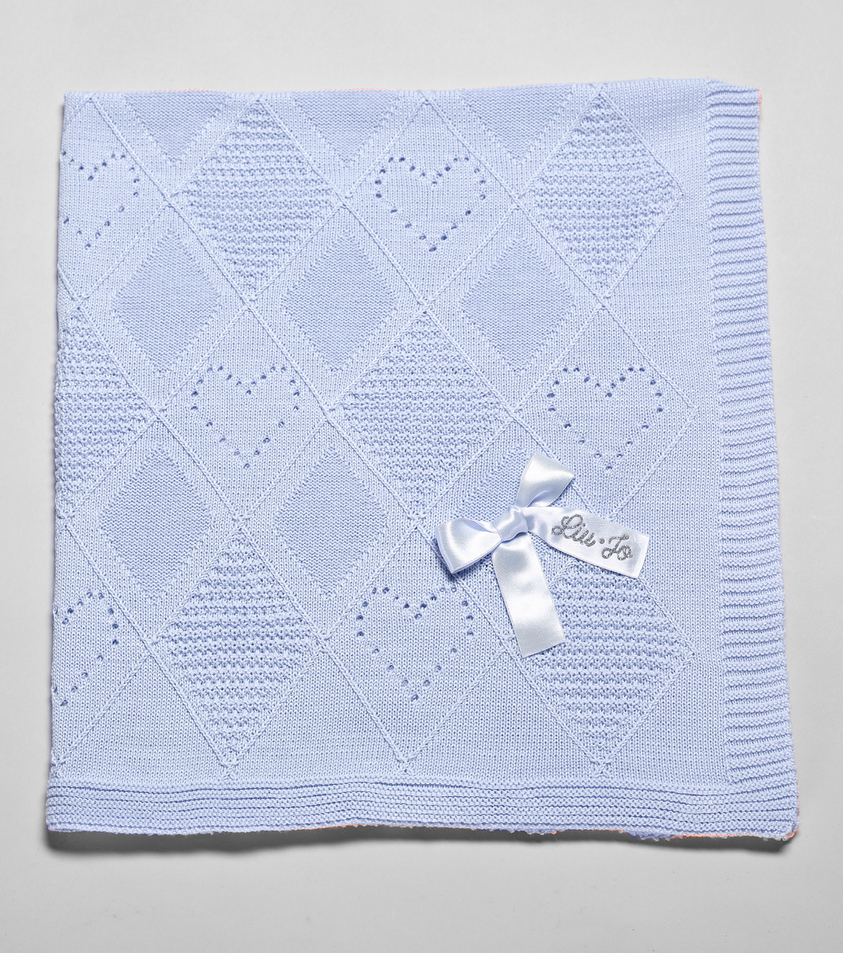 Copertina neonato invernale Liu jo baby art. Love in Lana BL564B Liu Jo