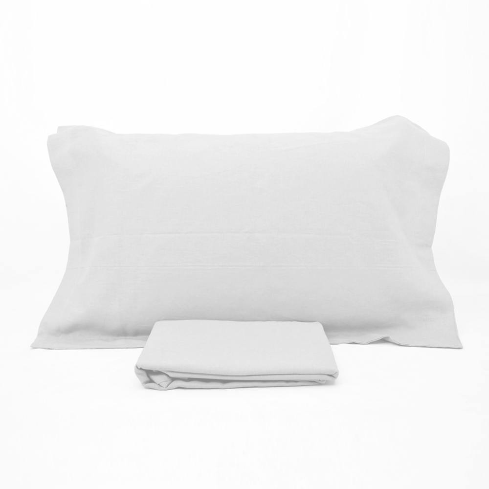 Completo Lenzuola in Lino art Lynne - Rebecca Home + colori