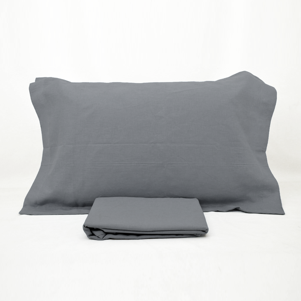 Completo Lenzuola in Lino art Lynne - Rebecca Home + colori