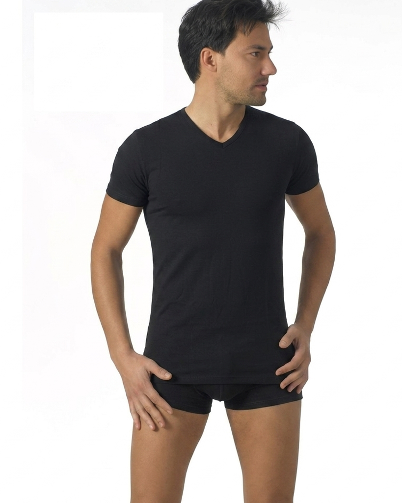 T-shirt maglia scollo a V Uomo Armata di mare art. GT109 (4 COLORI) Armata di Mare