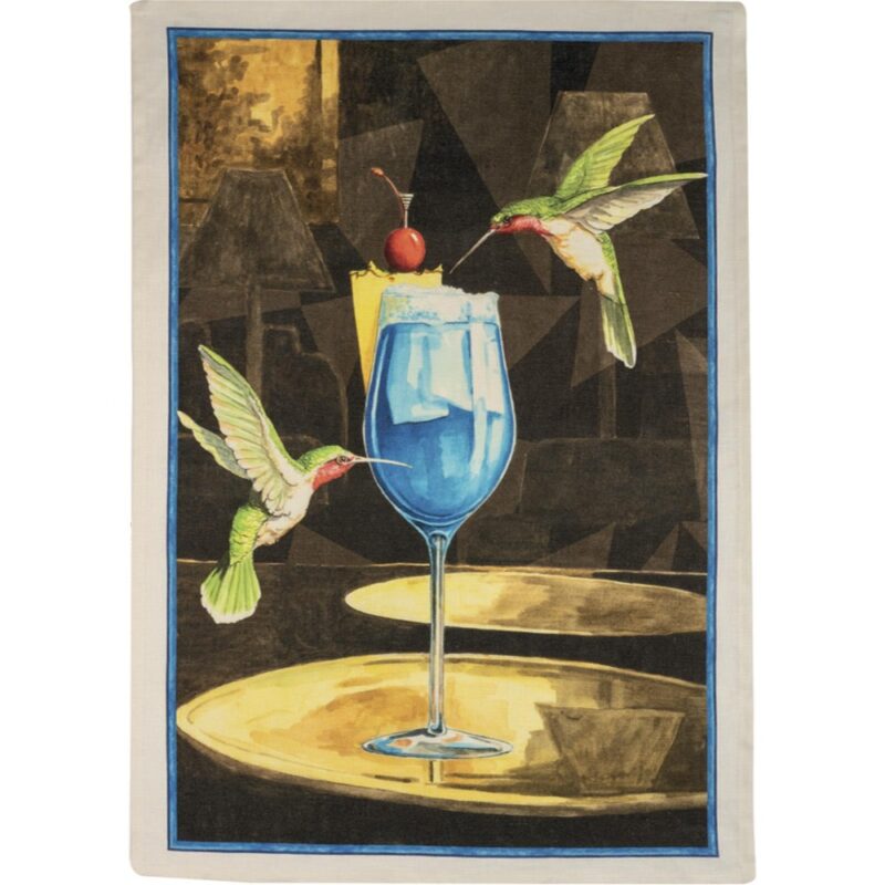 Canovaccio in Lino Tessitura Toscana Telerie Mojito Colibri Tessitura Toscana Telerie