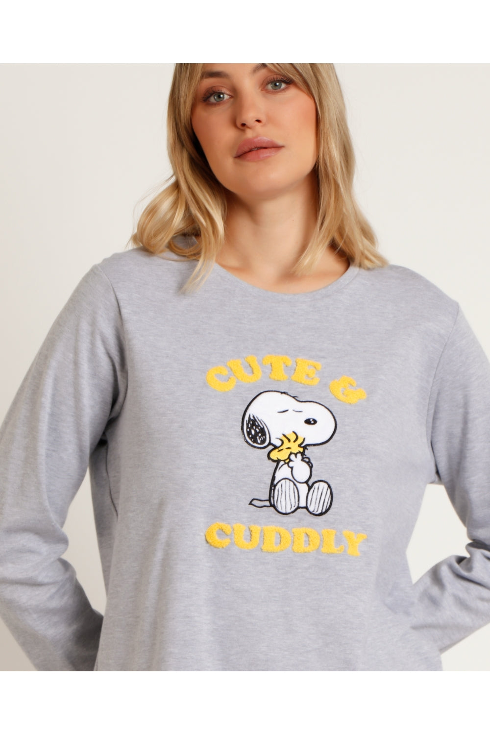 Pigiama invernale Family Uomo Donna Bimbo Bimba art Snoopy 62444 62014 Admas
