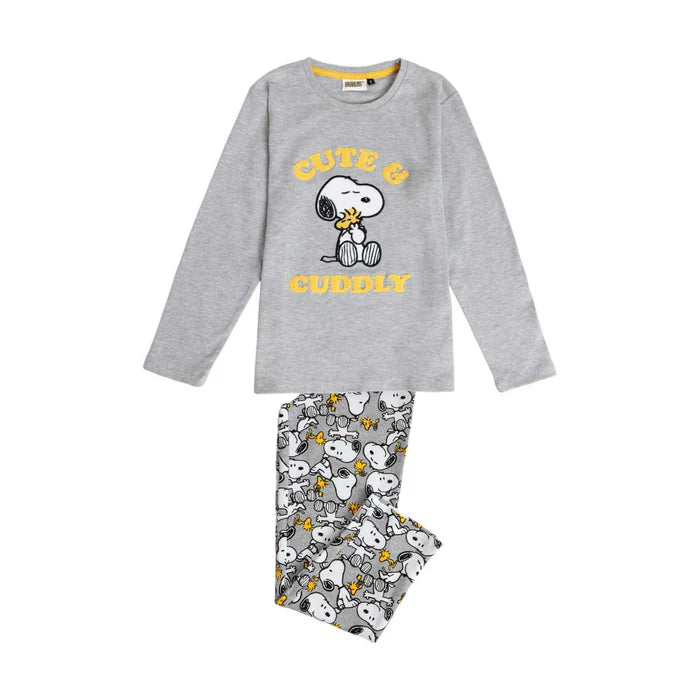 Pigiama invernale Family Uomo Donna Bimbo Bimba art Snoopy 62444 62014 Admas