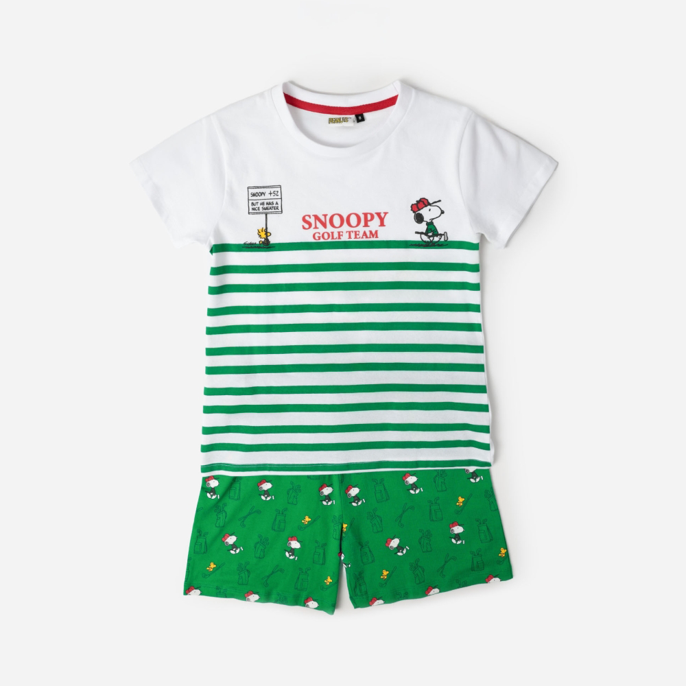 Pigiama Disney estivo Family Uomo Donna Bimbo Bimba 64009 64448 Disney