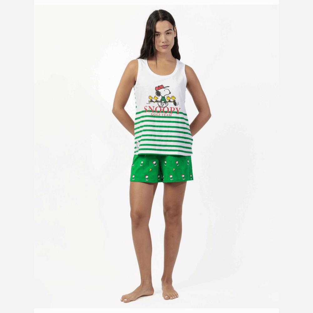Pigiama Disney estivo Family Uomo Donna Bimbo Bimba 64009 64448 Disney