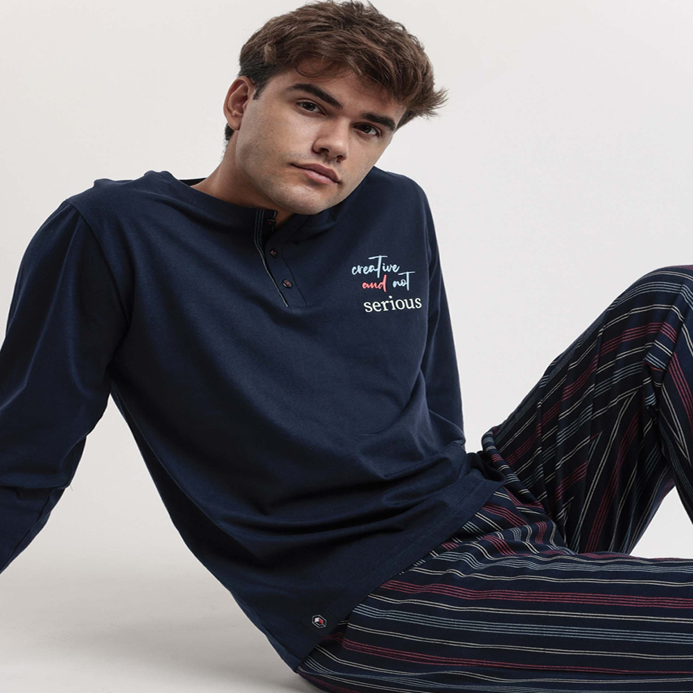 Pigiama Uomo Cotone Admas 63135 Admas