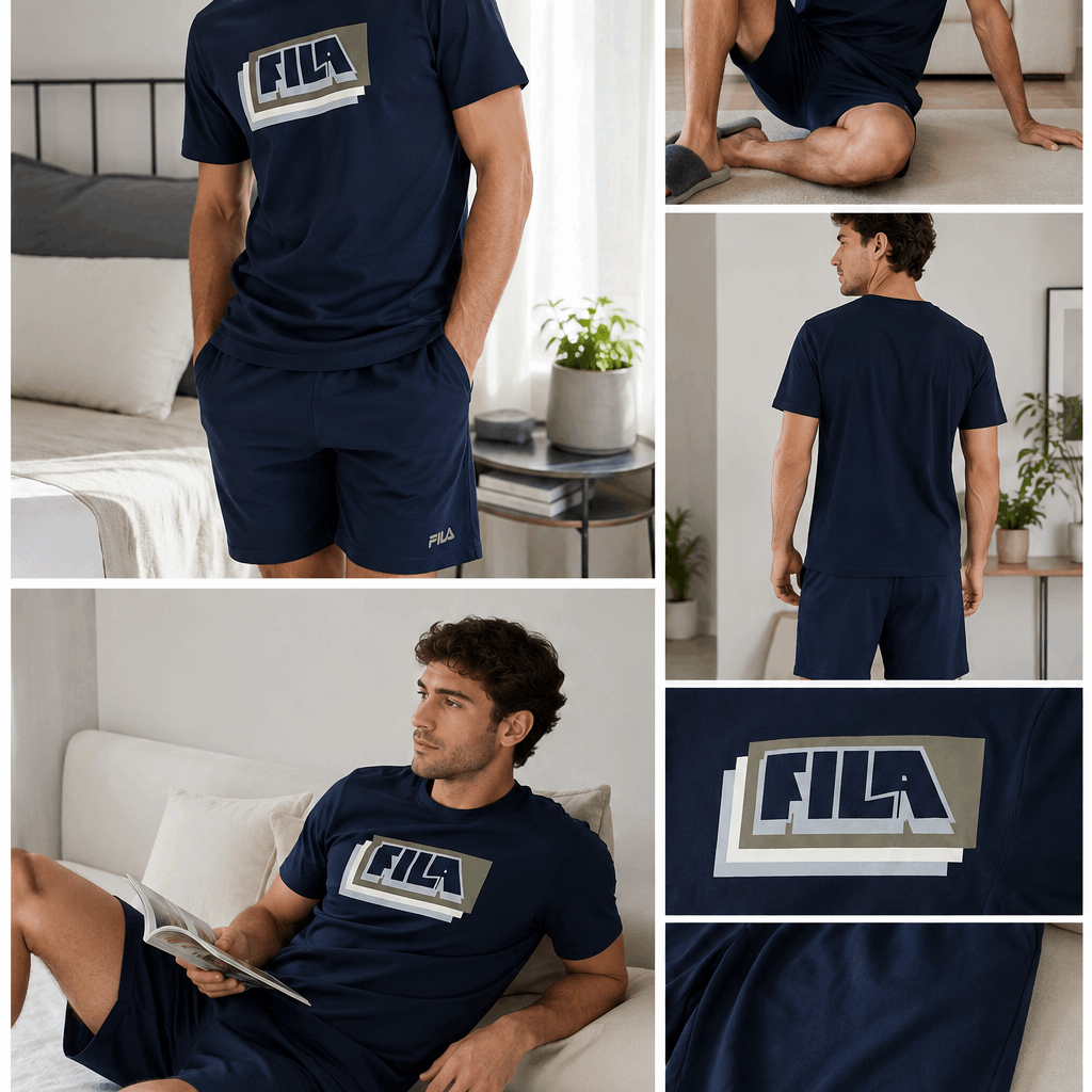 pigiama uomo estivo fila