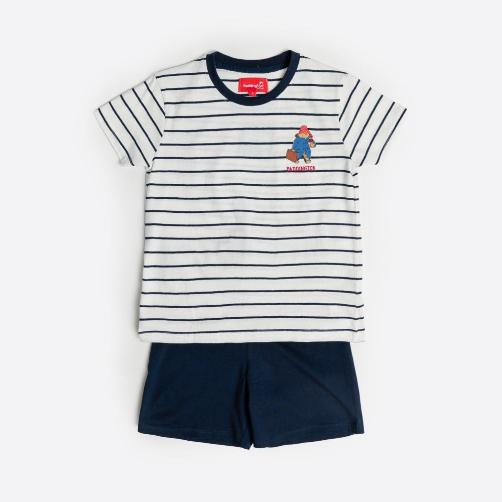 Pigiama bambino estivo in cotone Paddington 64872 Admas