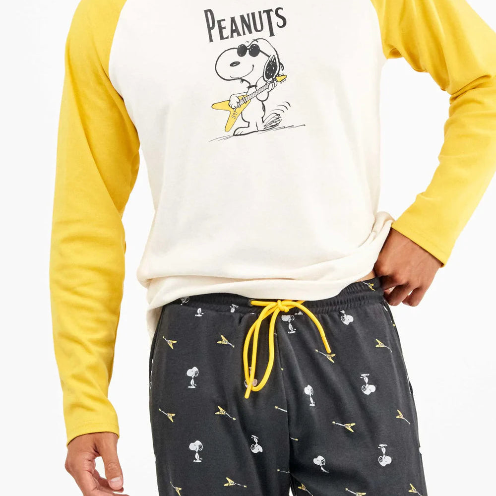 Pigiama Uomo invernale Snoopy - Gisela 0343 Gisela