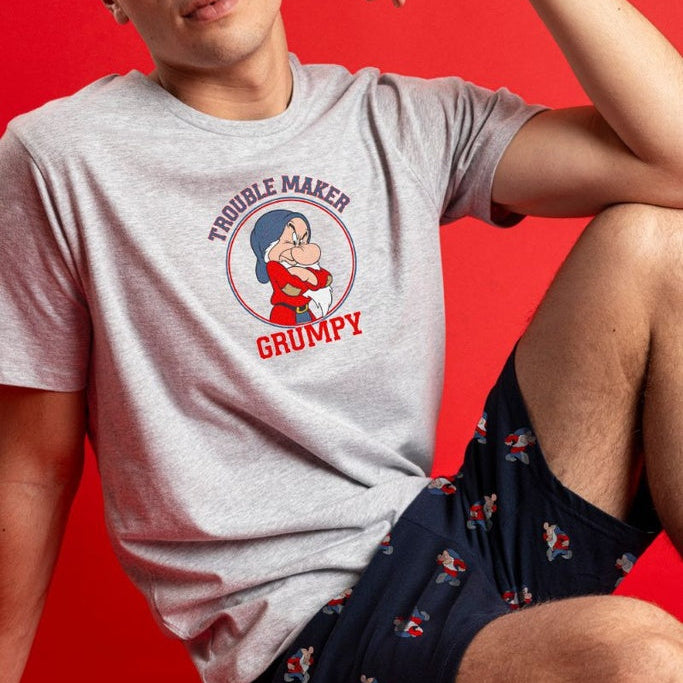 Pigiama uomo estivo Disney Brontolo Disney