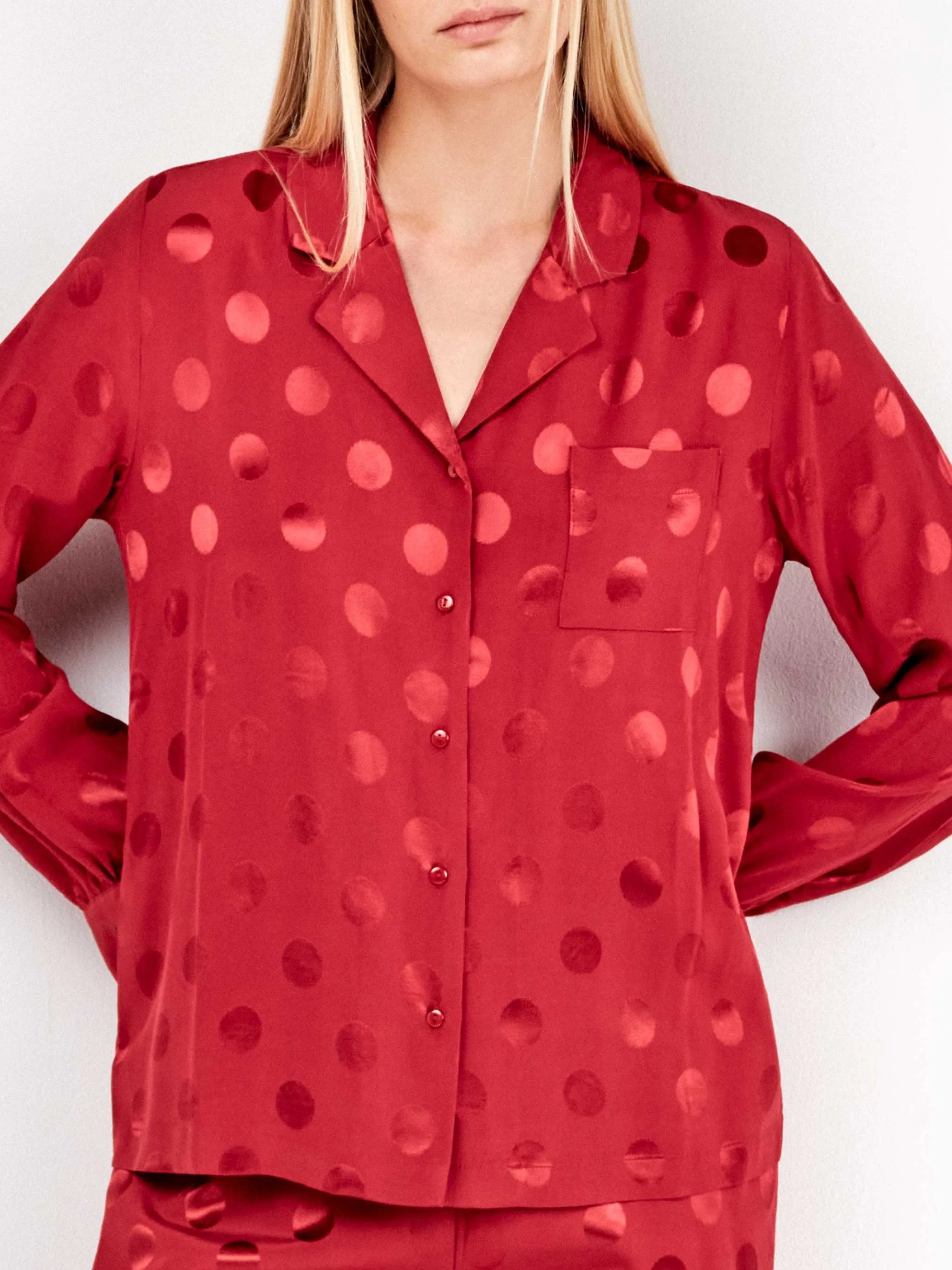 Gisela - Pigiama in raso Donna art 20325 Gisela