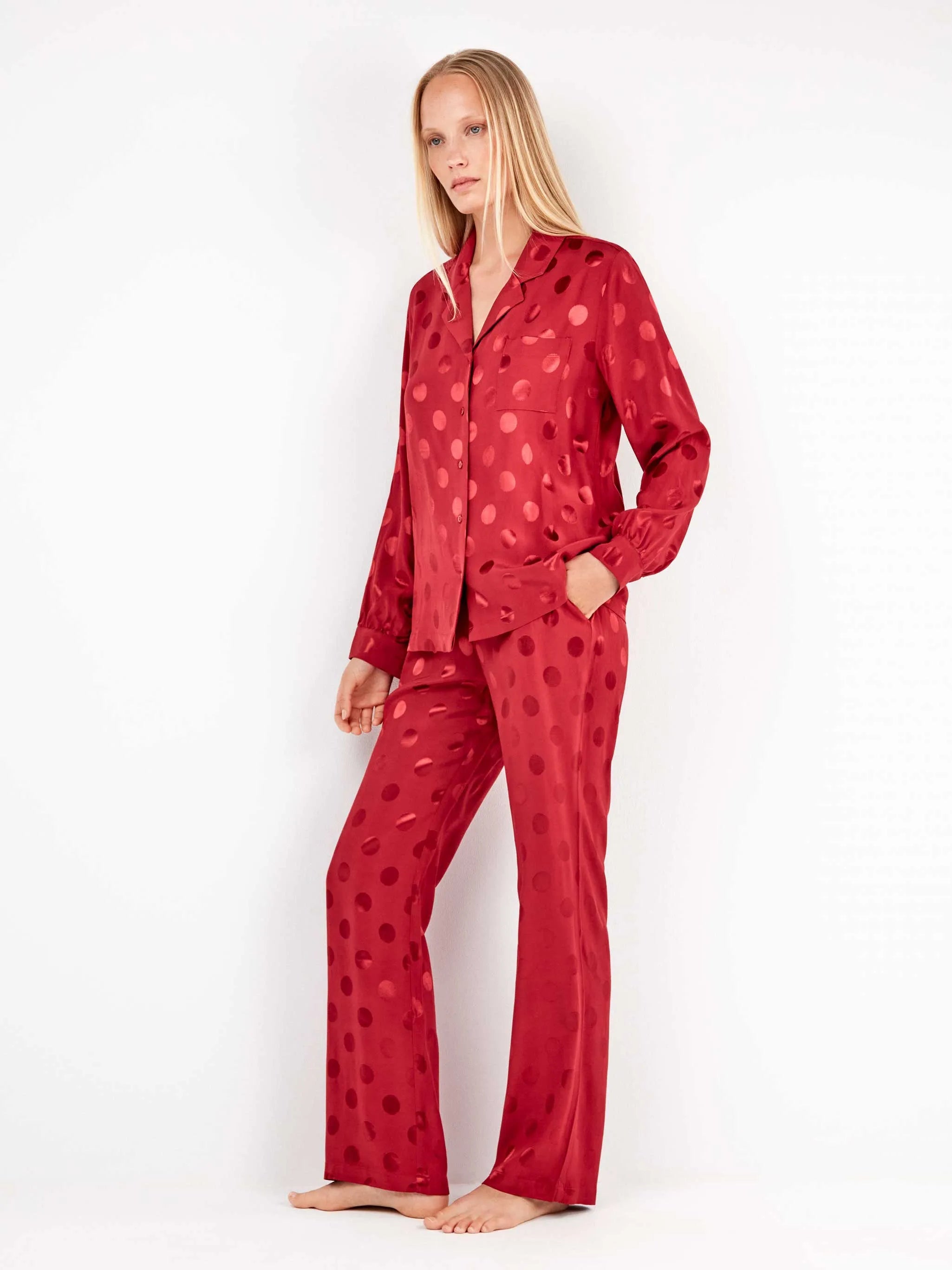 Gisela - Pigiama in raso Donna art 20325 Gisela