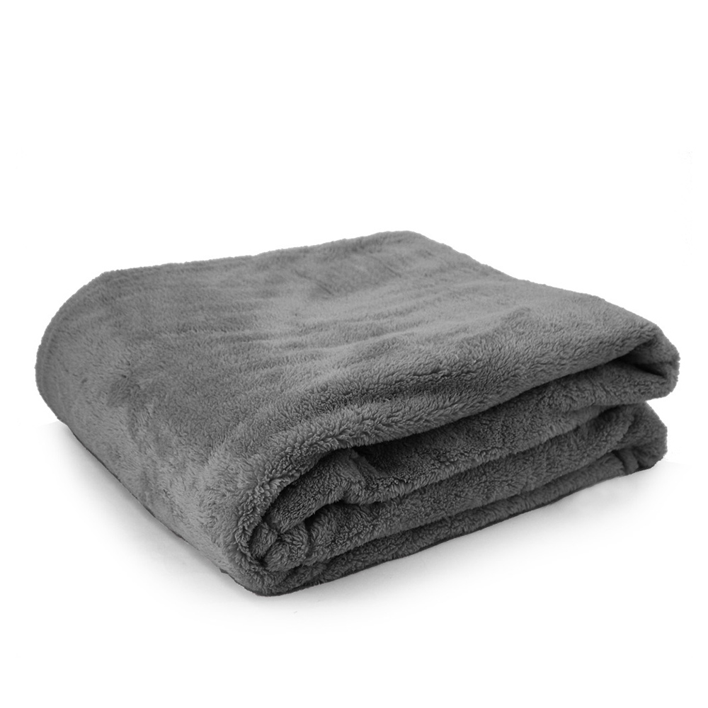 Coperta Plaid Maryplaid art 6M60522 150*210 Grigio Antracite Maryplaid