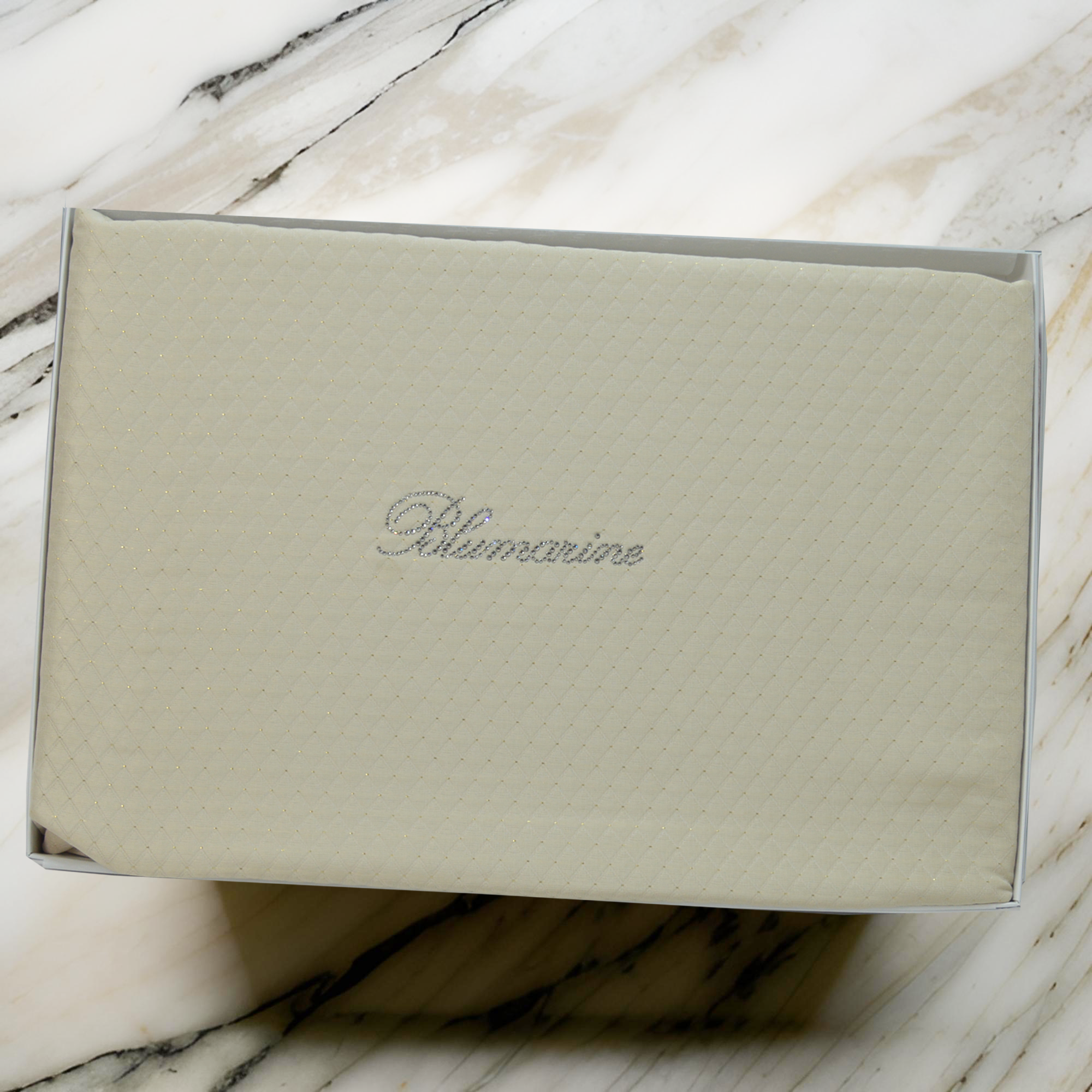 Copriletto liscio Blumarine matrimoniale art Primizia Blumarine