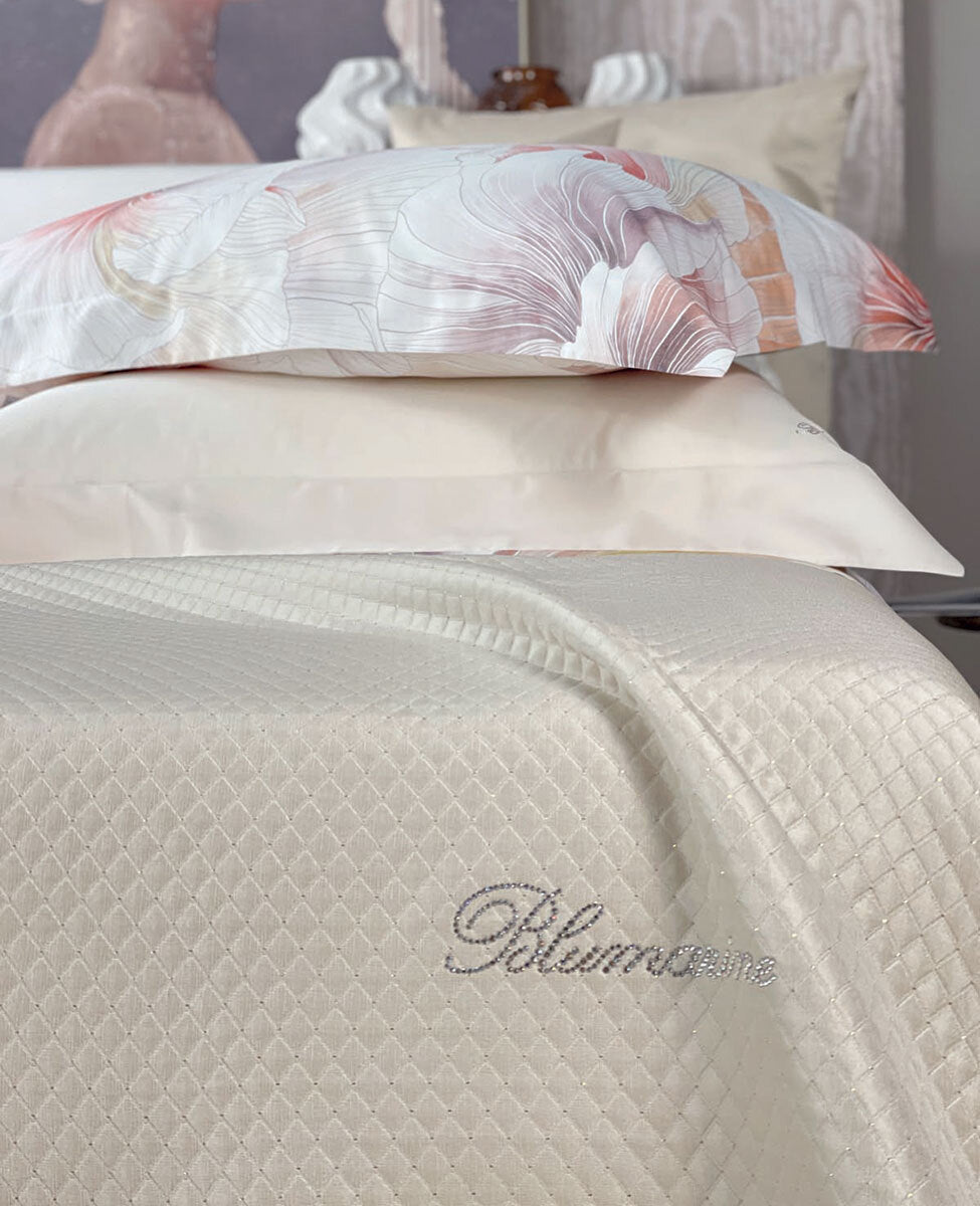 Copriletto liscio Blumarine matrimoniale art Primizia Blumarine
