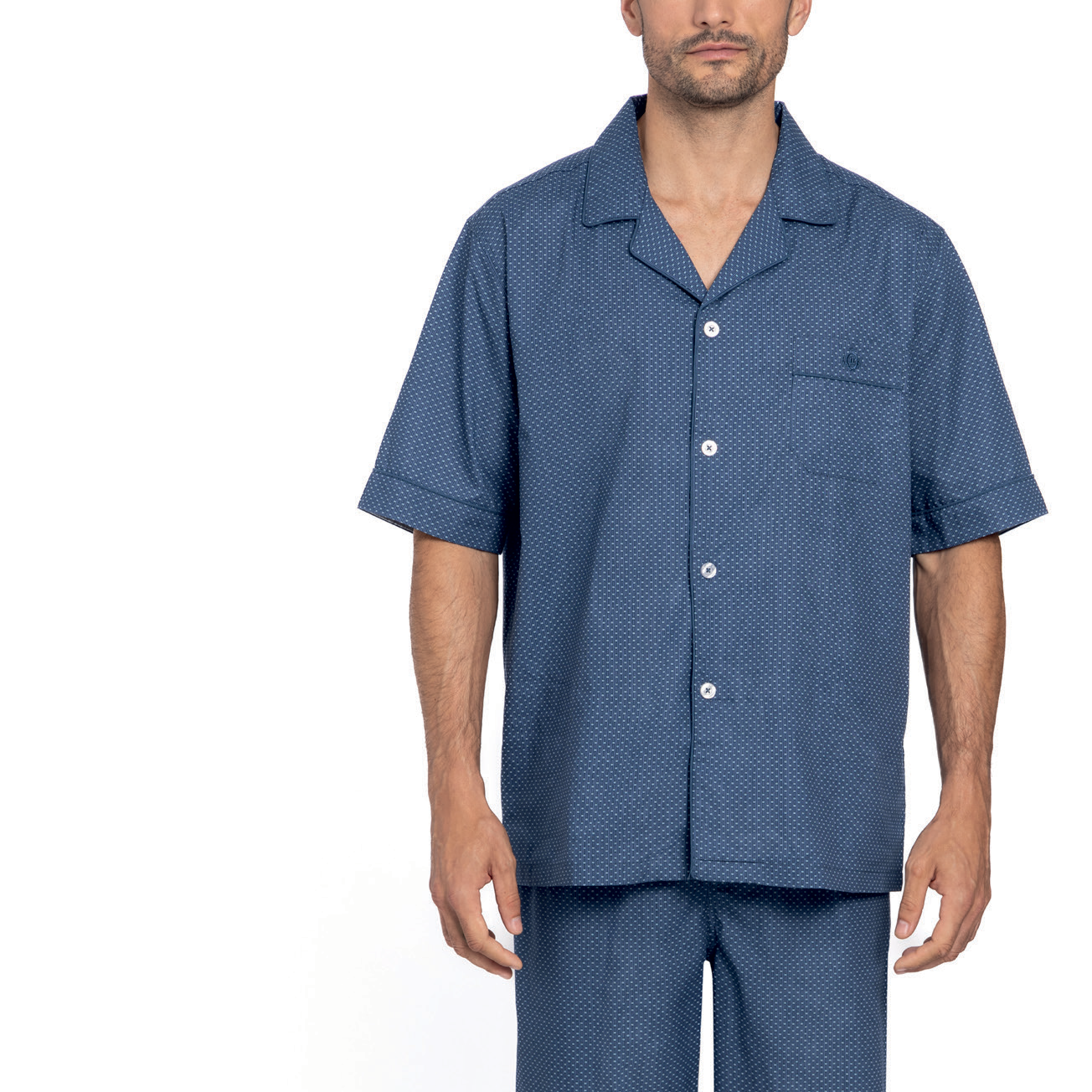 Pigiama estivo Uomo Guasch PS161 940 corto Guasch
