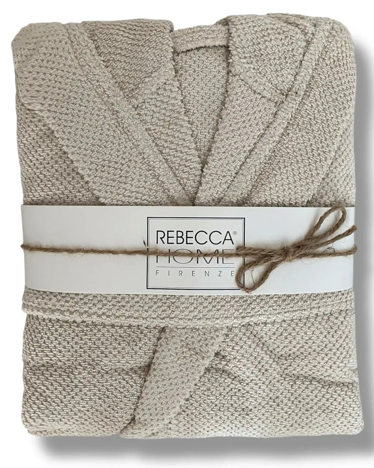Accappatoio uomo donna spugna chicco di riso unisex art Giulia di Rebecca Home Rebecca Home