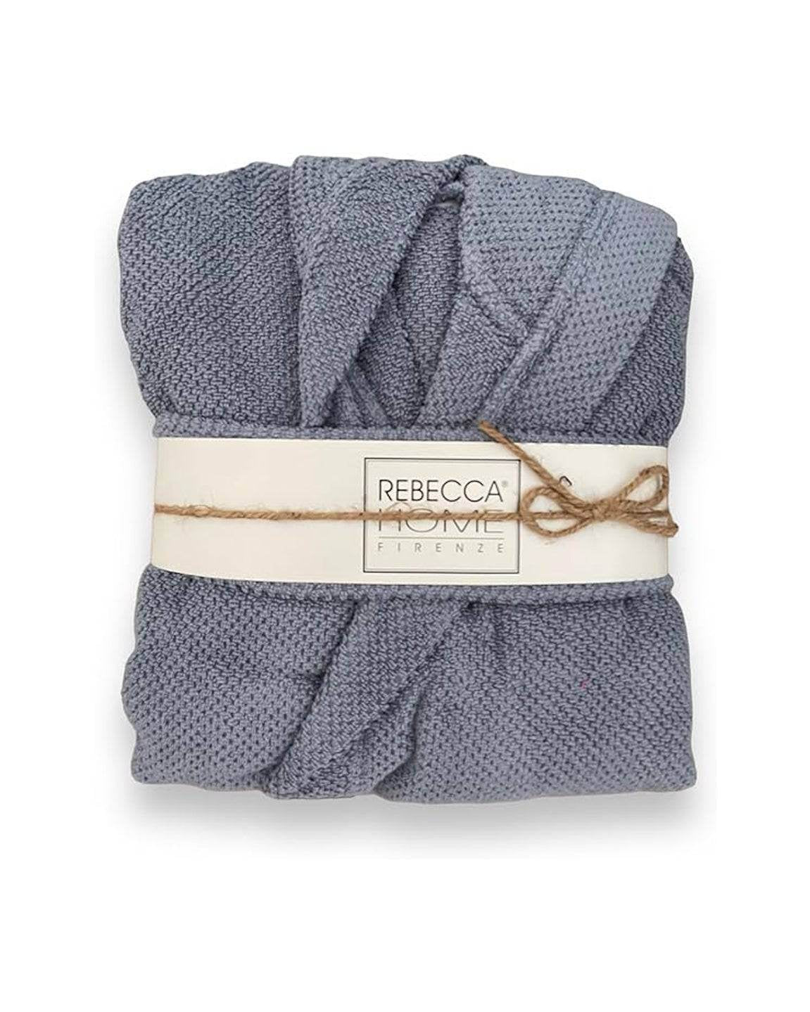 Accappatoio uomo donna spugna chicco di riso unisex art Giulia di Rebecca Home Rebecca Home