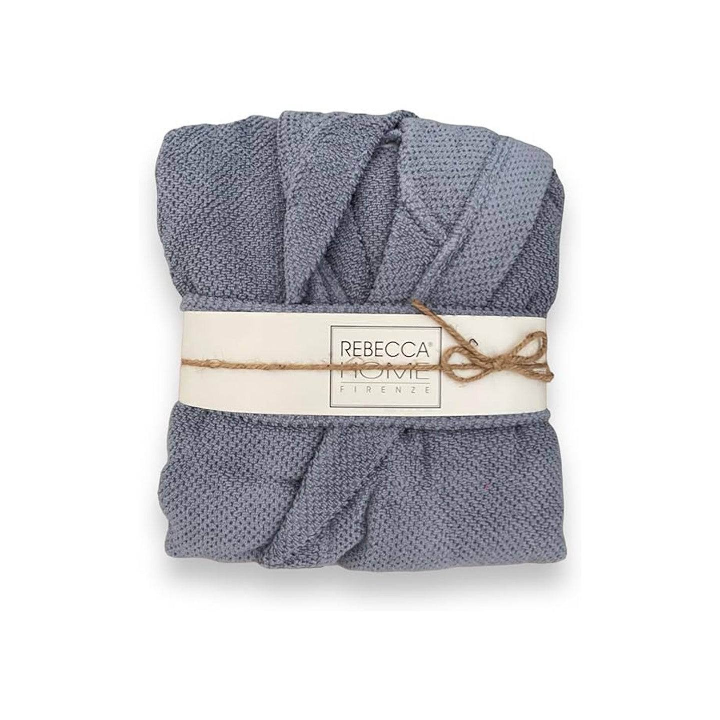 Accappatoio uomo donna spugna chicco di riso unisex art Giulia di Rebecca Home Rebecca Home