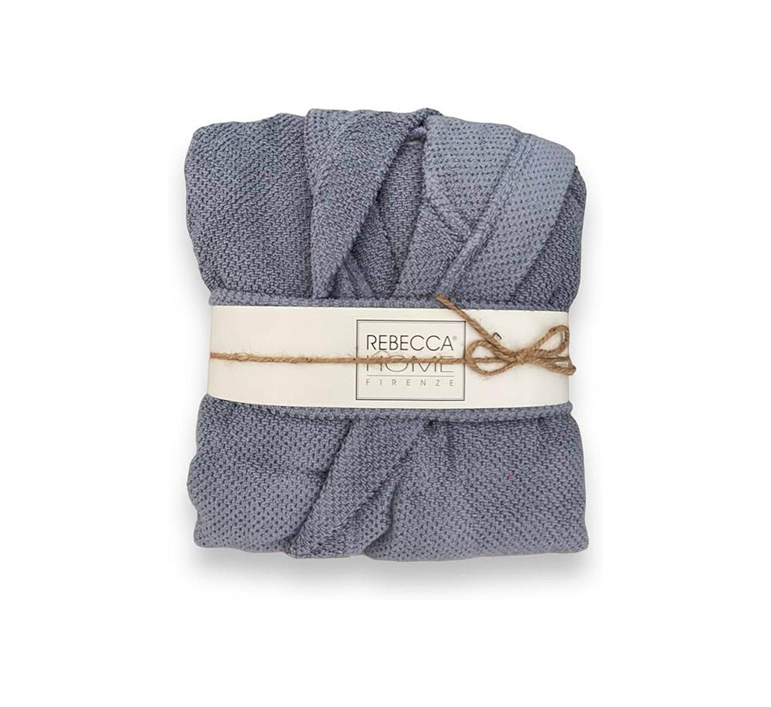 Accappatoio uomo donna spugna chicco di riso unisex art Giulia di Rebecca Home Rebecca Home
