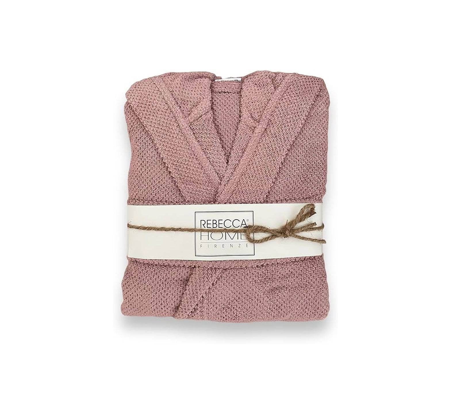 Accappatoio uomo donna spugna chicco di riso unisex art Giulia di Rebecca Home Rebecca Home