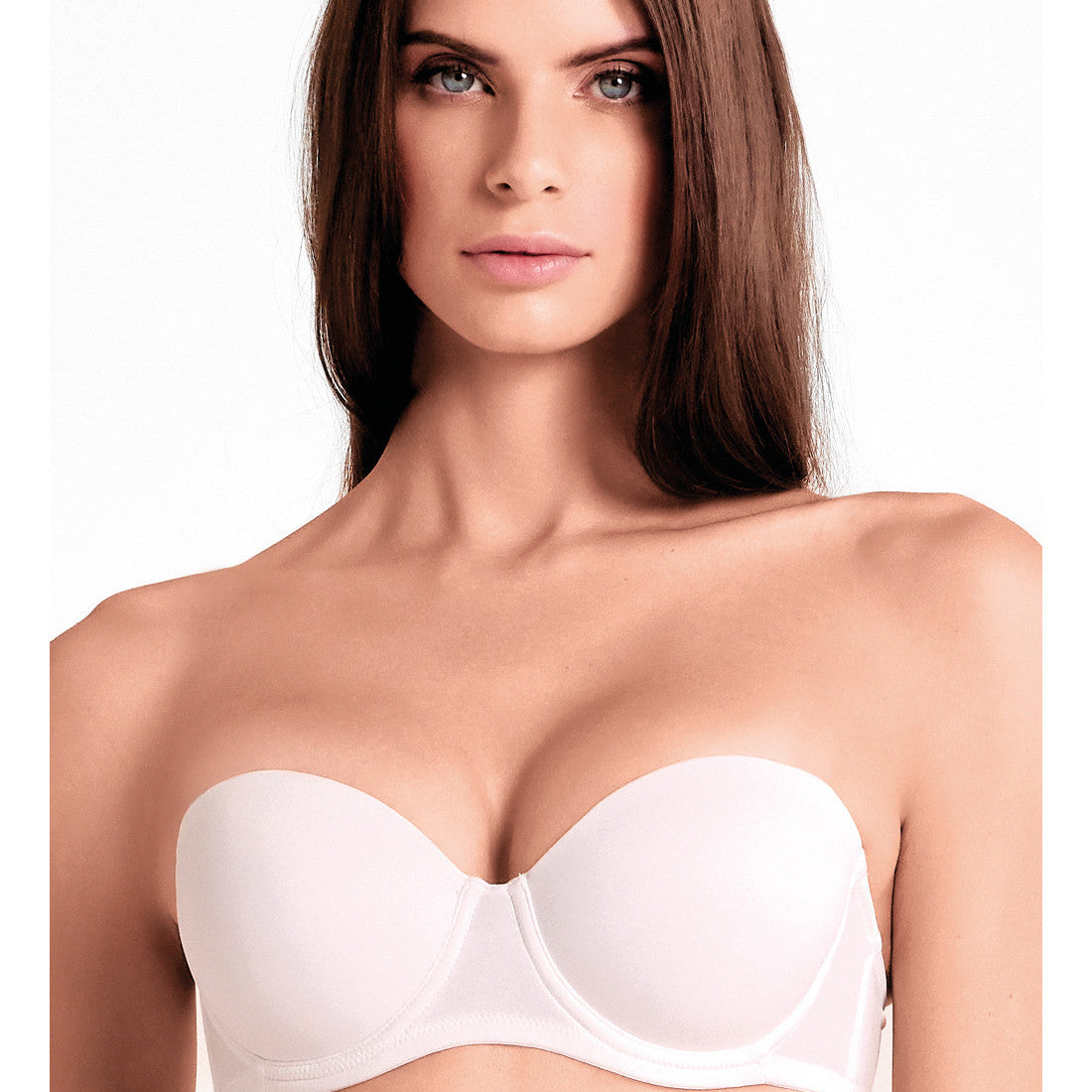Reggiseno Fascia graduata, spalline staccabili - Lormar Pura coppa B Lormar