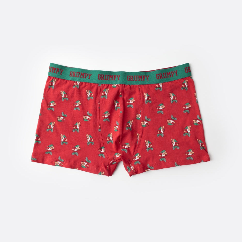 Boxer uomo Rosso Disney art 48674 Brontolo Disney