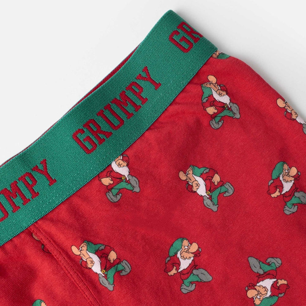Boxer uomo Rosso Disney art 48674 Brontolo Disney