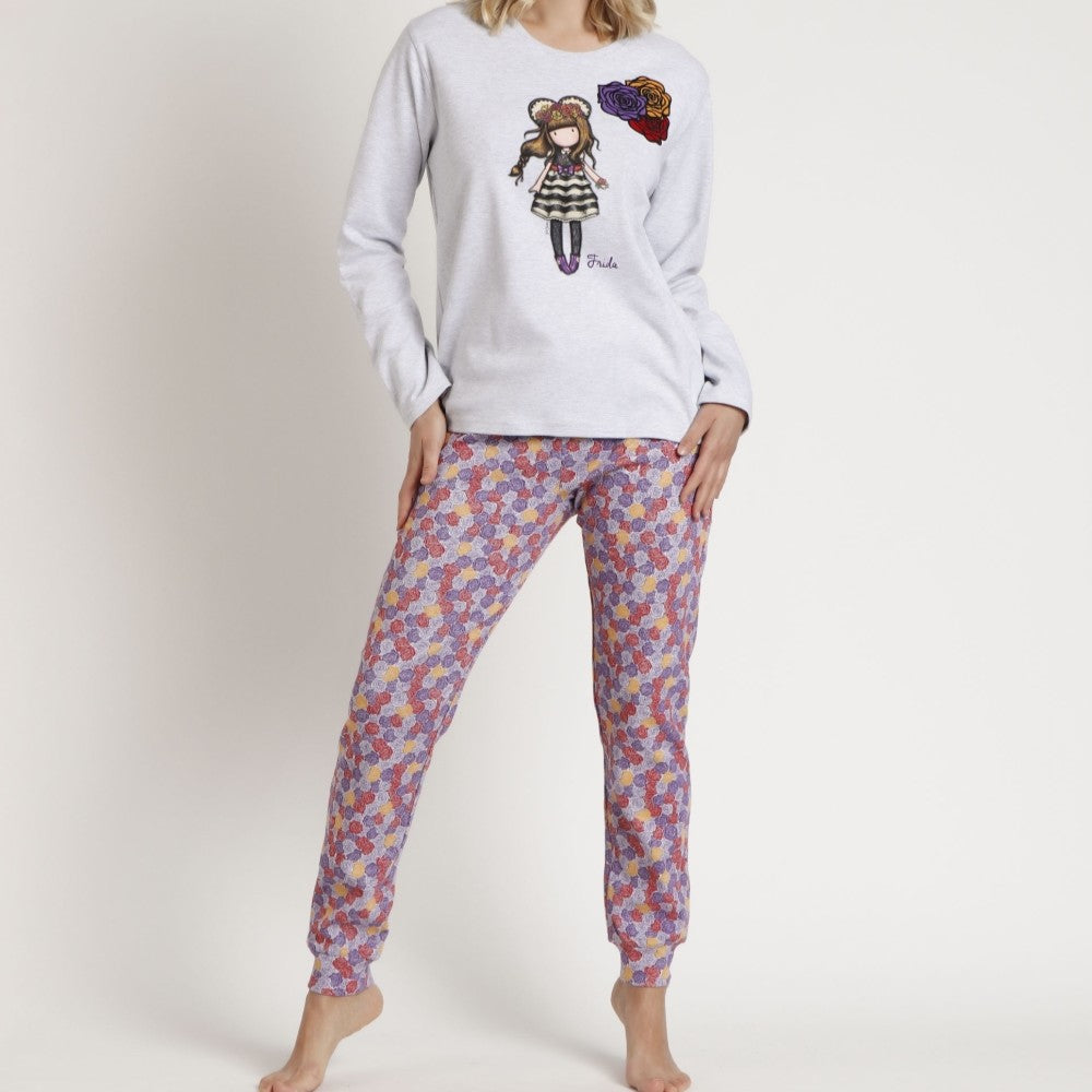 Pigiama Bambina Santoro gojuss frida Kalo invernale 62413 Santoro Gorjuss