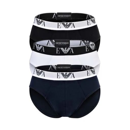 Emporio Armani Slip Uomo 3-pack in cotone Emporio Armani