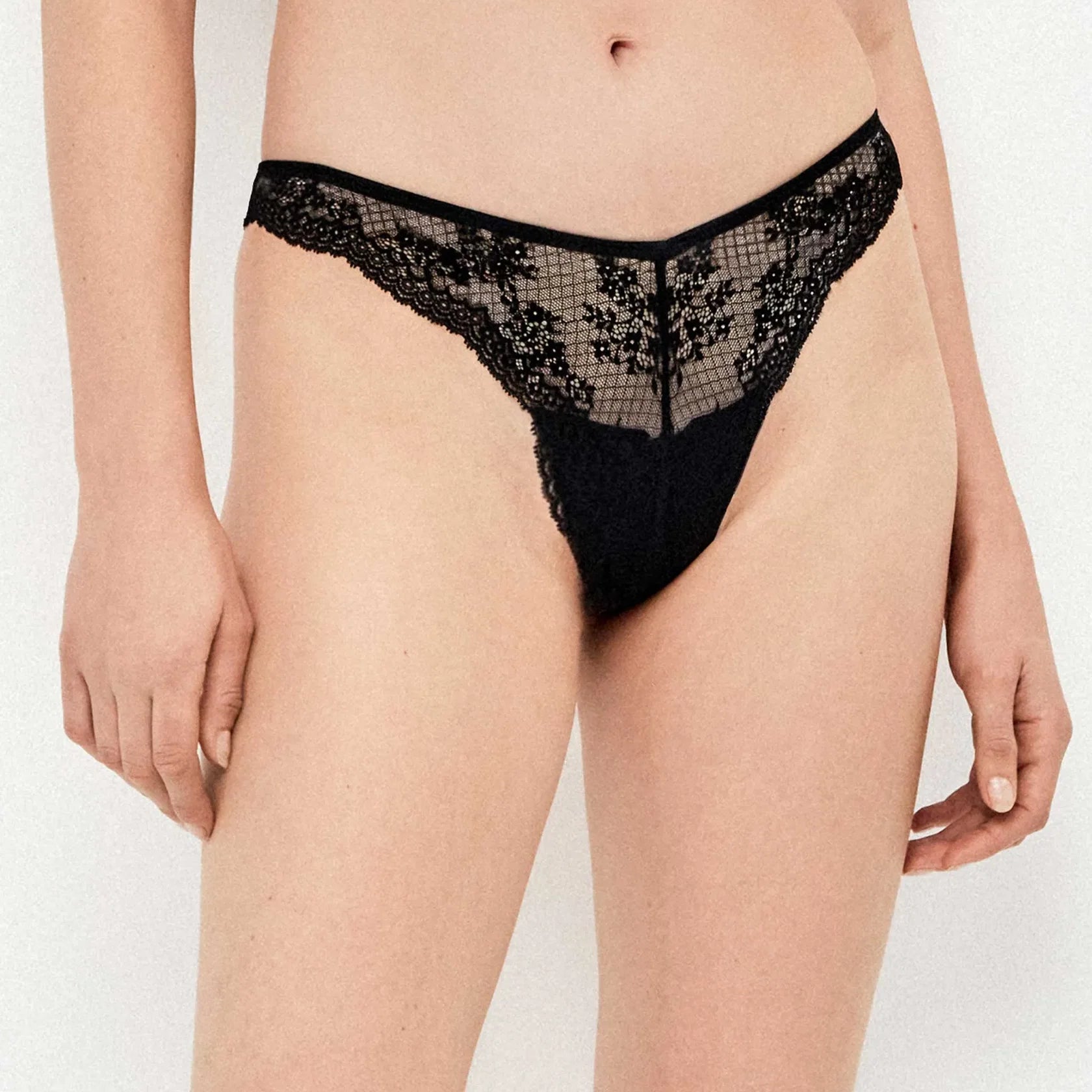 Slip Donna Brasiliana con Pizzo Gisela 10155