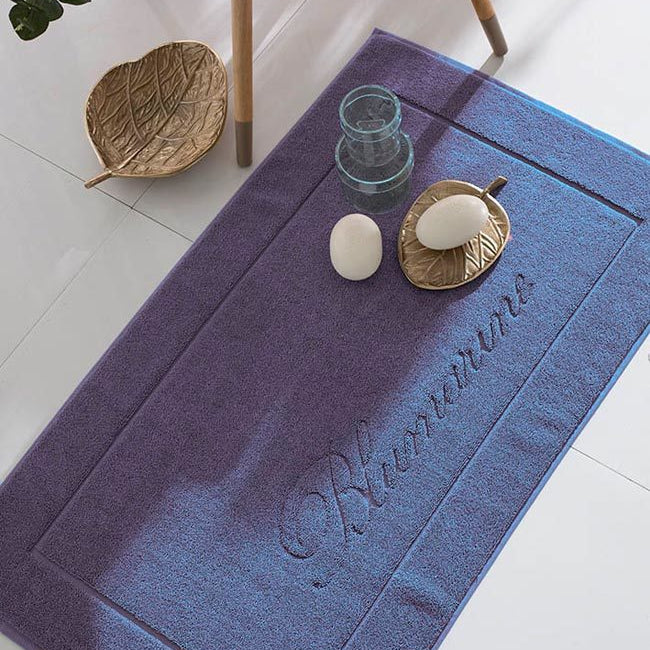 Tappeto bagno con logo Blumarine in jacquard art Benessere Blumarine