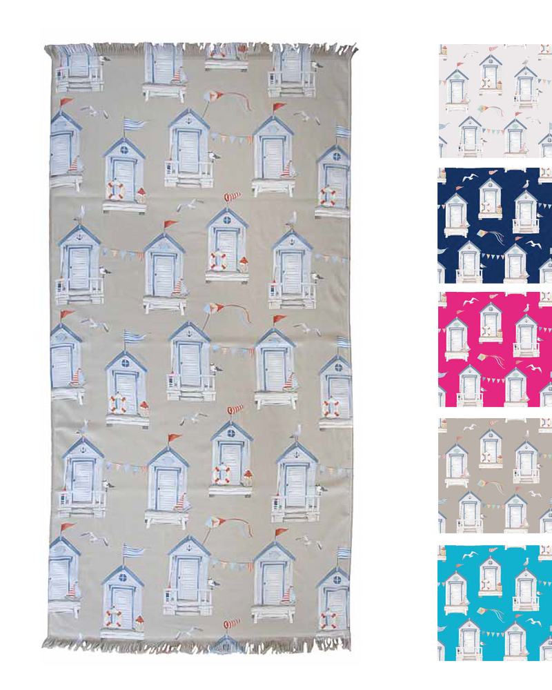 Telo Mare Fouta Micro Spugna Cabina Mare - Di Maiolo Biancheria
