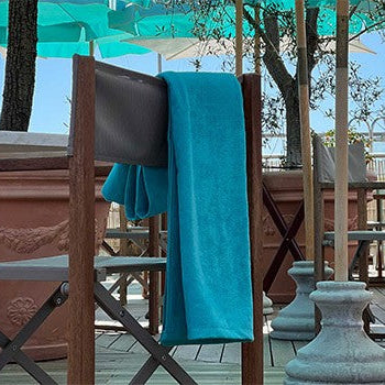Telo Mare Fouta Micro Spugna Velour - Soft - Cavalieri Jolie Cavalieri Piazza Pitti