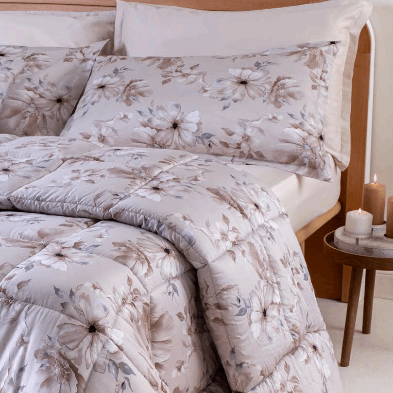 Trapunta Matrimoniale Neith Isla 270x270 Cotone Stampato Neith