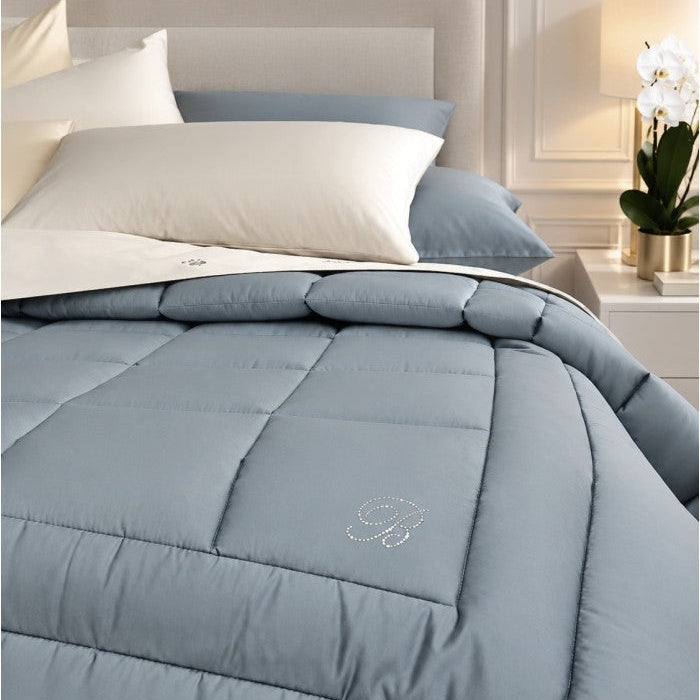 Trapunta Matrimoniale Blumarine Samira in Raso di Cotone Blumarine