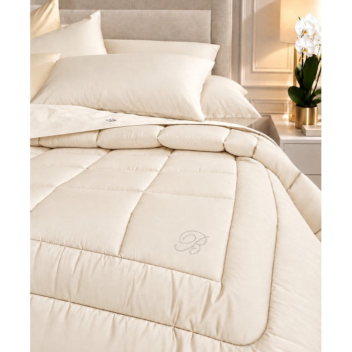Trapunta Matrimoniale Blumarine Samira in Raso di Cotone Blumarine