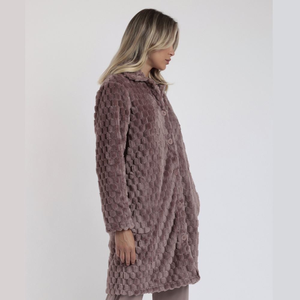 Vestaglia Donna invernale in Coral admas 67155 moka Admas