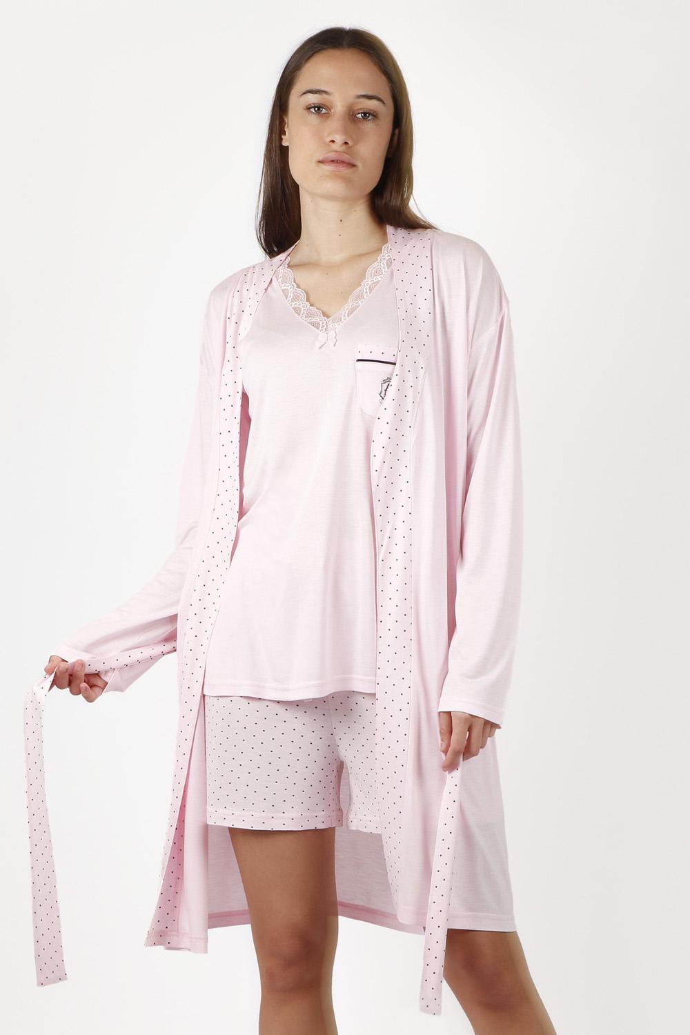Admas Vestaglia Donna in viscosa leggera 57480 Admas