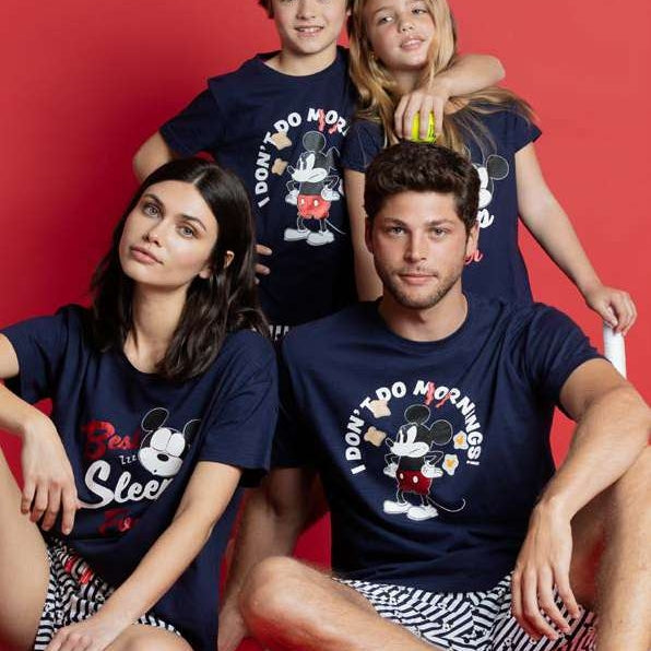 Pigiama Disney Family Uomo Donna bimbo